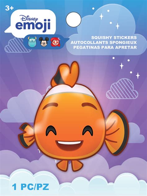 Am Squishy Emoji Stickers Nemo 015586964349