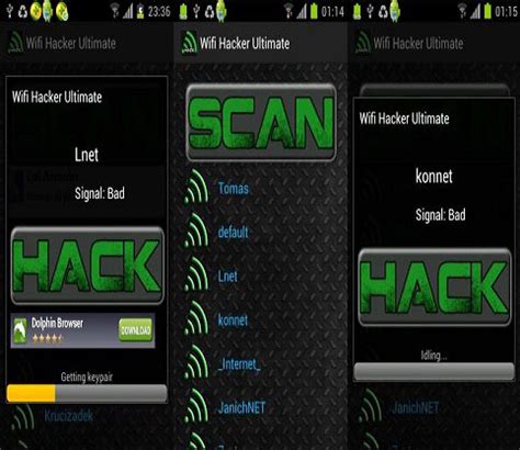 This is trivial if the network uses outdated security protocols or weak passwords. تحميل برنامج هكر واي فاي للاندرويد Wifi Hacker معرفة كلمة ...