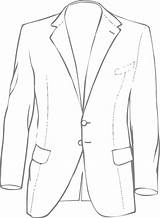 Blazer Drawing Tailor Getdrawings sketch template