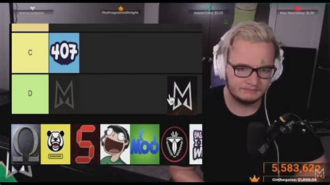 Mini Ladd Reacts To Diesel Patches Vanossgaming Crew Tier List Video