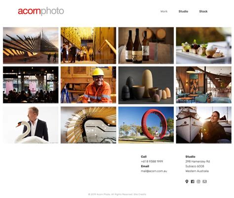 Photography Website Design Websites For Photographers Om4 Perth