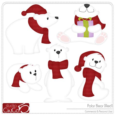 Cute Polar Bear Clipart Free Download On Clipartmag