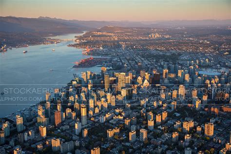 Stock Aerial Photos Vancouver Skyline