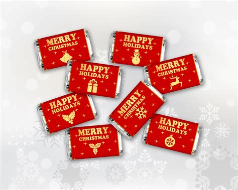 Vintage merry christmas card in vector. Candy Bar Saying Merry Christmas - Christmas Co-Worker ...