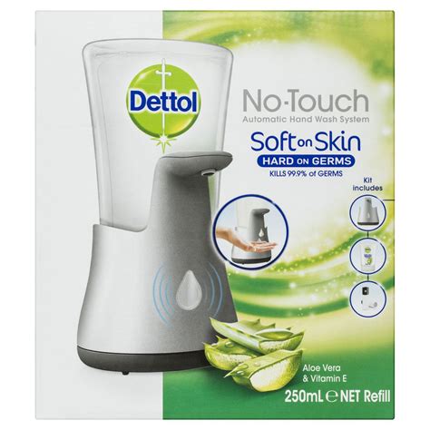 Our antibacterial formula effectively washes away germs and is also. Dettol No-Touch Automatic Hand Wash System 250mL