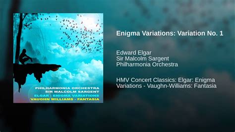 Enigma Variations Variation No 1 Youtube