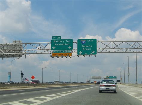 Interstate 278 Verrazano Narrows Bridge Gowanus Expressway East