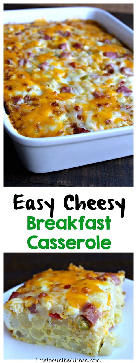 Easy potatoes o brien au gratin kraft recipes. Breakfast Casserole With Potatoes O\'Brien : Ham And Cheese Breakfast Casserole Recipe With ...