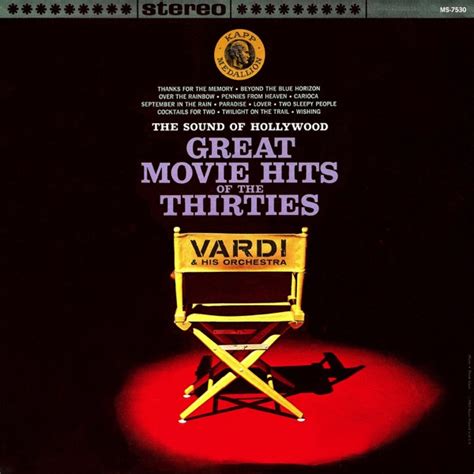 Great Movie Hits Of The Thirties Lp Cover Archive