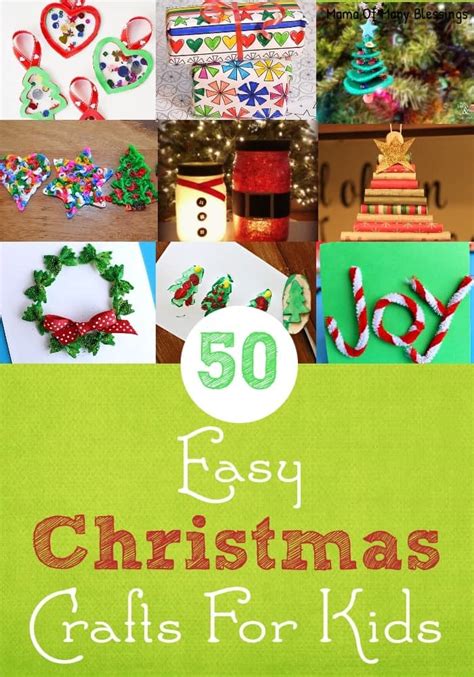 50 Awesome Quick And Easy Kids Craft Ideas For Christmas