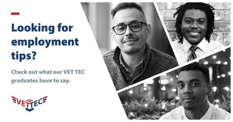 VET TEC graduates are finding meaningful employment - VA News