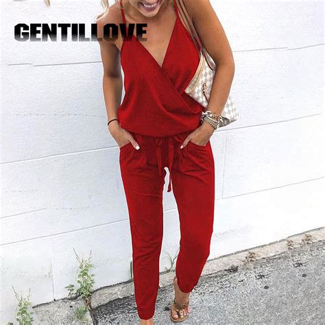2021 new fashion solid women jumpsuit short sleeve long pants casual sexy off shoulder female