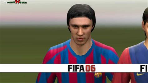 Lionel Messi From Fifa 06 To 13 Face Evolution Youtube