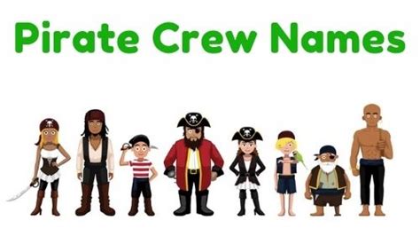 1000 Pirate Crew Names Funny Unique Famous Badass