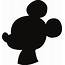 Downloadable Disney Mickey Donald And Goofy Silhouettes  In Literature