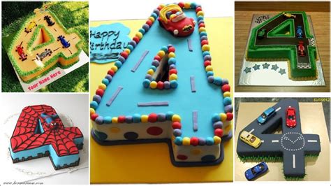 Kids 4th Birthday Cake Design 4 Year Birthday Cake Ideas Crazy About