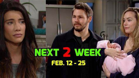 Next Two Weeks Spoilers Feb 12 25th The Bold And The Beautiful