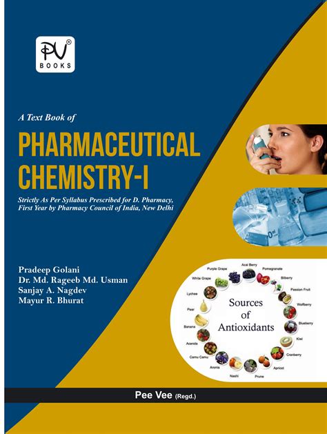 Pv Pharmaceutical Chemistry I Dpharm First Year Medical