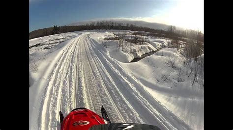 Snowmobiling With My New Gopro Hd Hero 2 Youtube