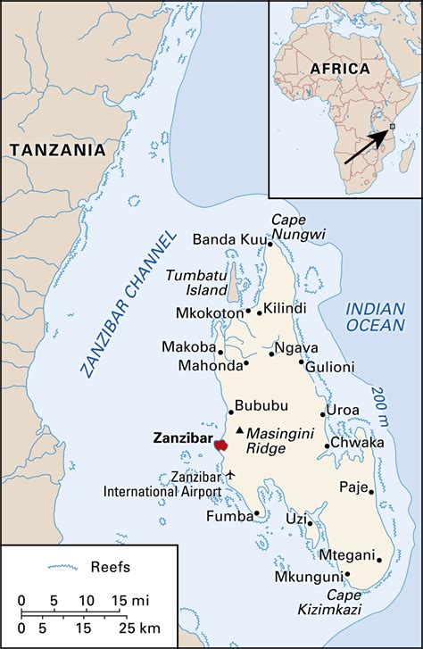 Zanzibar Geography History And Map Britannica