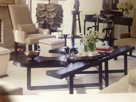 Puzzle piece coffee table. noted.