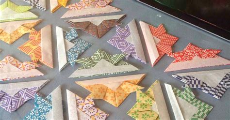 Create Art With Mrs P Make A Quilt In An Evening A Paper Origami