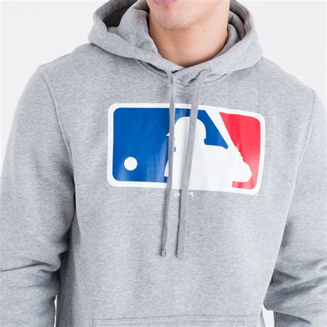 Maybe you would like to learn more about one of these? MLB Logo Grey Hoodie | New Era Cap