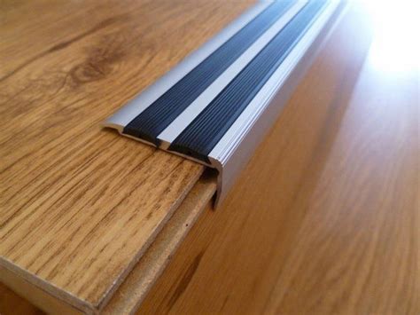 All purpose square or curved nose. Stair nosing ideas - how to choose a slip-resistant edge ...