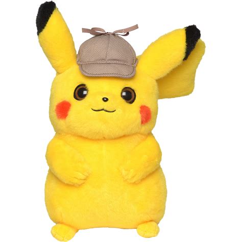 Detective Pikachu 8 Plush Pikachu Without Sound