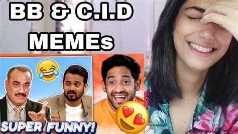 Unfilteredthugesh Funniest Indian Memes Bhuvan Bam And Cid 🤣 Reaction Youtube