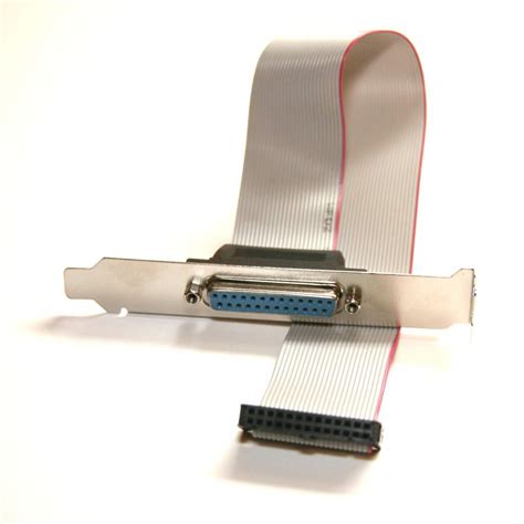 12in Db25 Female To 26 Pin Female 254mm Pitch Idc Ribbon Cable