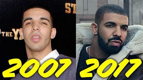 The Evolution Of Drake 2007 2017 Youtube