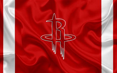 Download Wallpapers Houston Rockets Basketball Club Nba Emblem Logo
