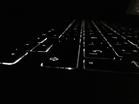 2224x1668 Resolution Black Laptop Computer Dark Keyboards Macro