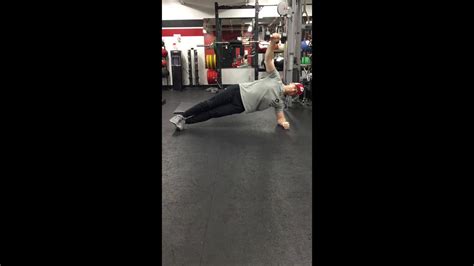 Side Plank Dumbbell Lateral Raise Youtube