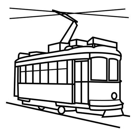 Tramway 145802 Transportation Free Printable Coloring Pages
