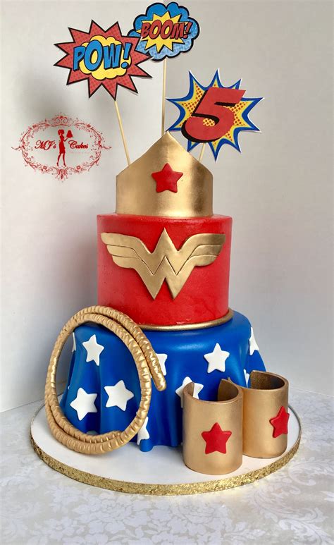 Wonder Woman Cake Wonder Woman Birthday Party Woman Birthday Party