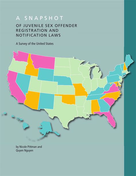 Pdf A Survey Of The Juvenile Sex Offender And Registration Laws In The United States