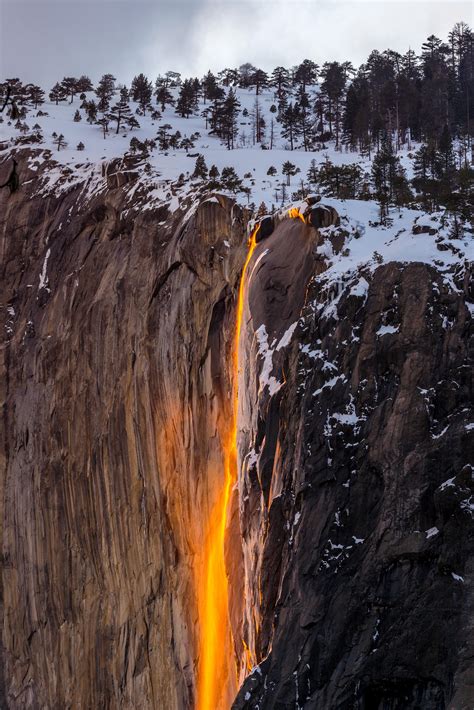 The Firefall At Horsetail Falls Yosemite A7iiisigma 150 600mm R