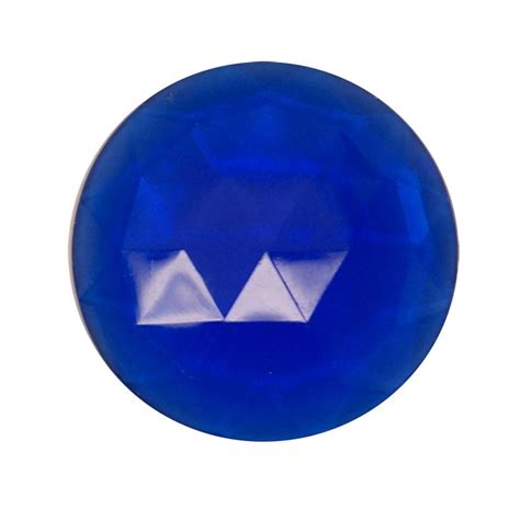Jewels blu is from germeny. Round Blue 25mm Faceted Jewel | Delphi Glass