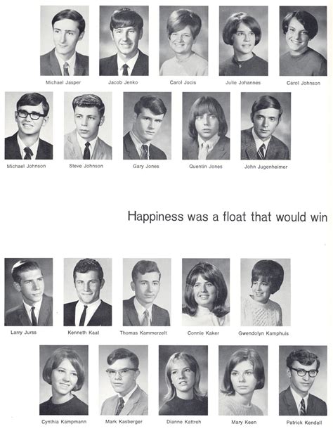 High School Yearbooks 1969