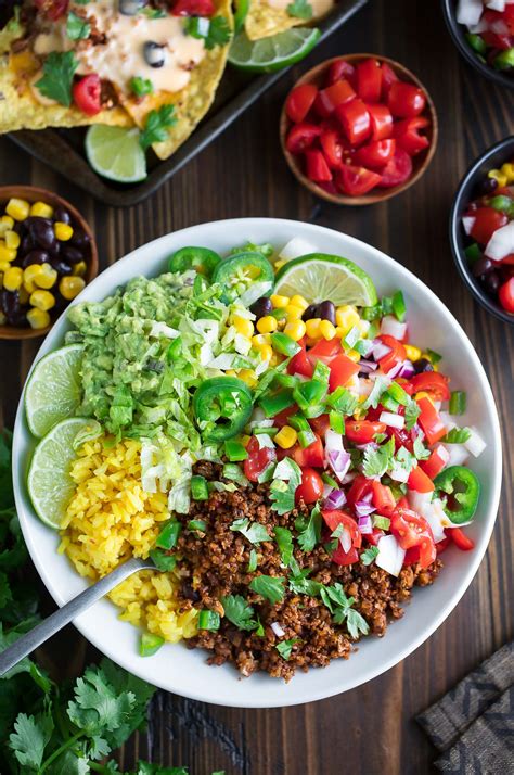 Vegetarian Taco Bowls Peas And Crayons Blog
