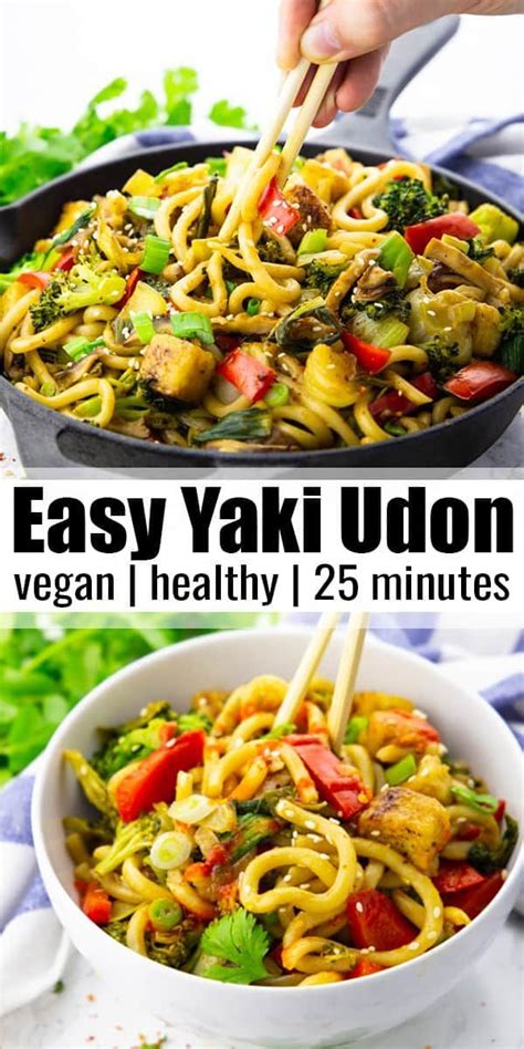 These yaki udon noodles will make a delicious and simple ...