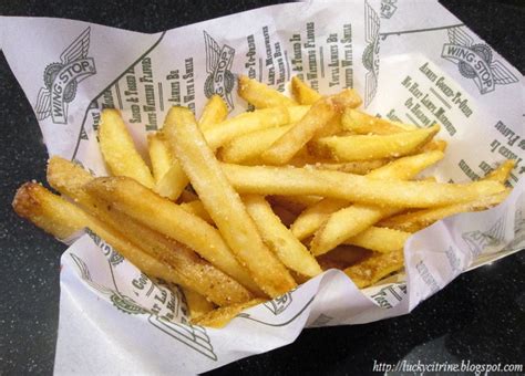 Wingstop regular cheese fries nutrition facts Lucky Citrine: Wingstop: The Wing Experts
