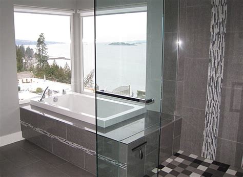 contemporary bathroom tubs   soothing experience
