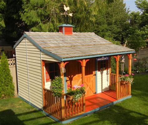 10 Best Sheds With Porches Images On Pinterest