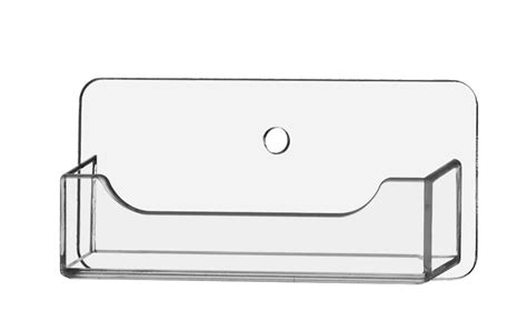 Tabletop acrylic plexiglass lucite business card holder. Single Pocket Horizontal Wall Mount Business Card Holder display | eBay