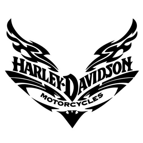 Sticker Harley Davidson Tribal Aufkleber