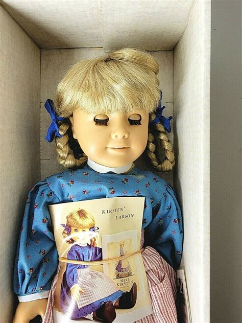 american girl kirsten larson s collection doll nib nrfb etsy