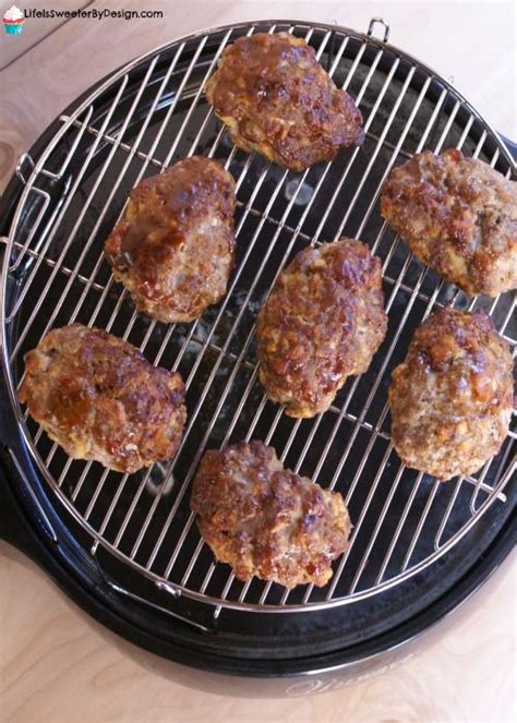 How to use a convection toaster oven. mini meatloaf | Nuwave oven recipes, Oven recipes healthy ...